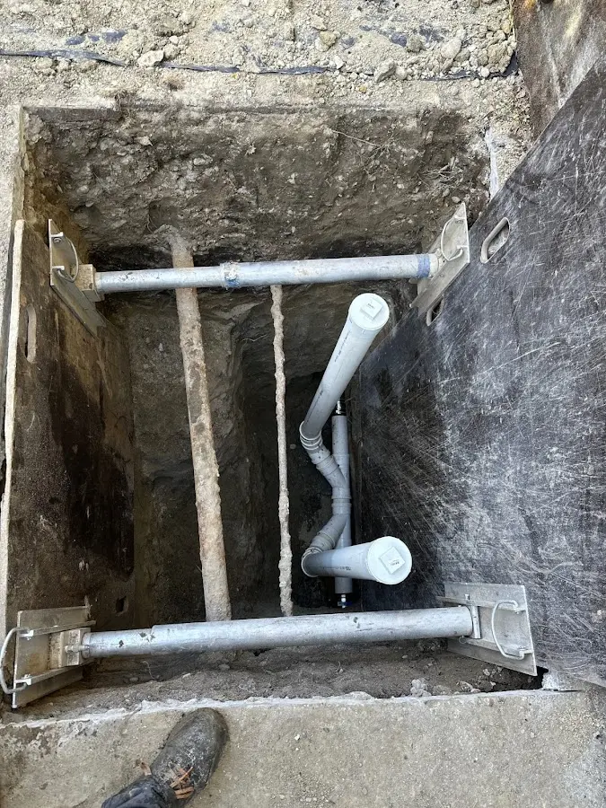 Experienced plumber completing Gas Line Repair work in Round Rock